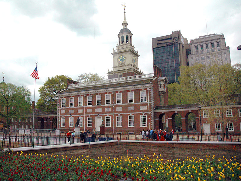 http://commons.wikimedia.org/wiki/File:Independence_Hall.jpg