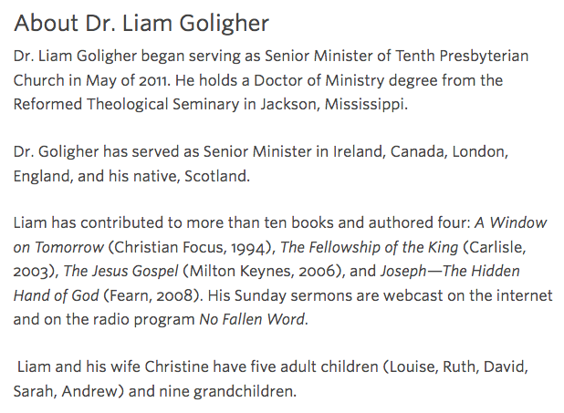 http://www.tenth.org/about/staff/dr-liam-goligher