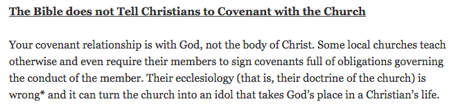 https://timfall.wordpress.com/2015/05/27/covenant-with-god-not-church/