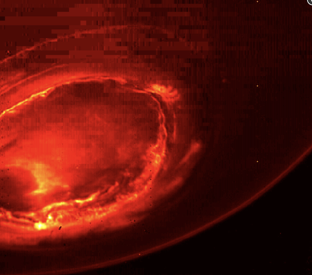 Juno's View of Jupiter's Southern Lights
